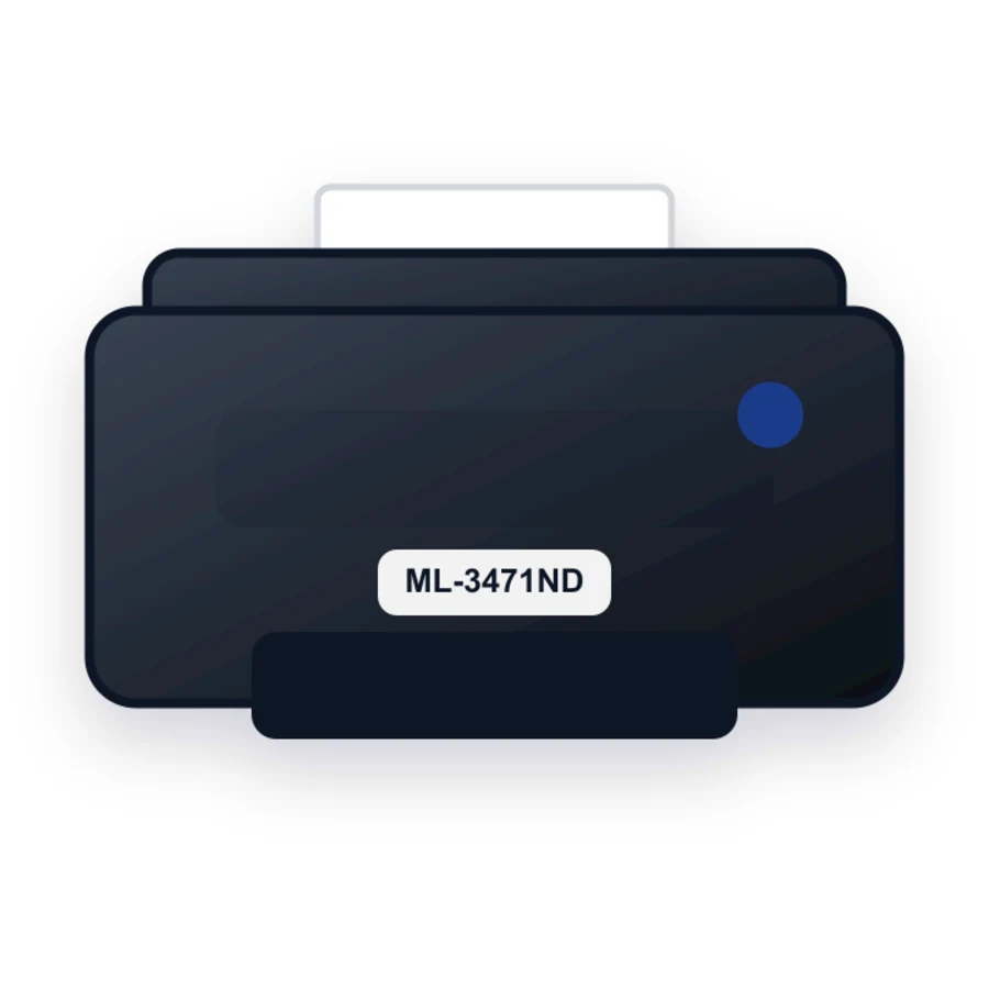 Samsung ML-3471ND printer illustration