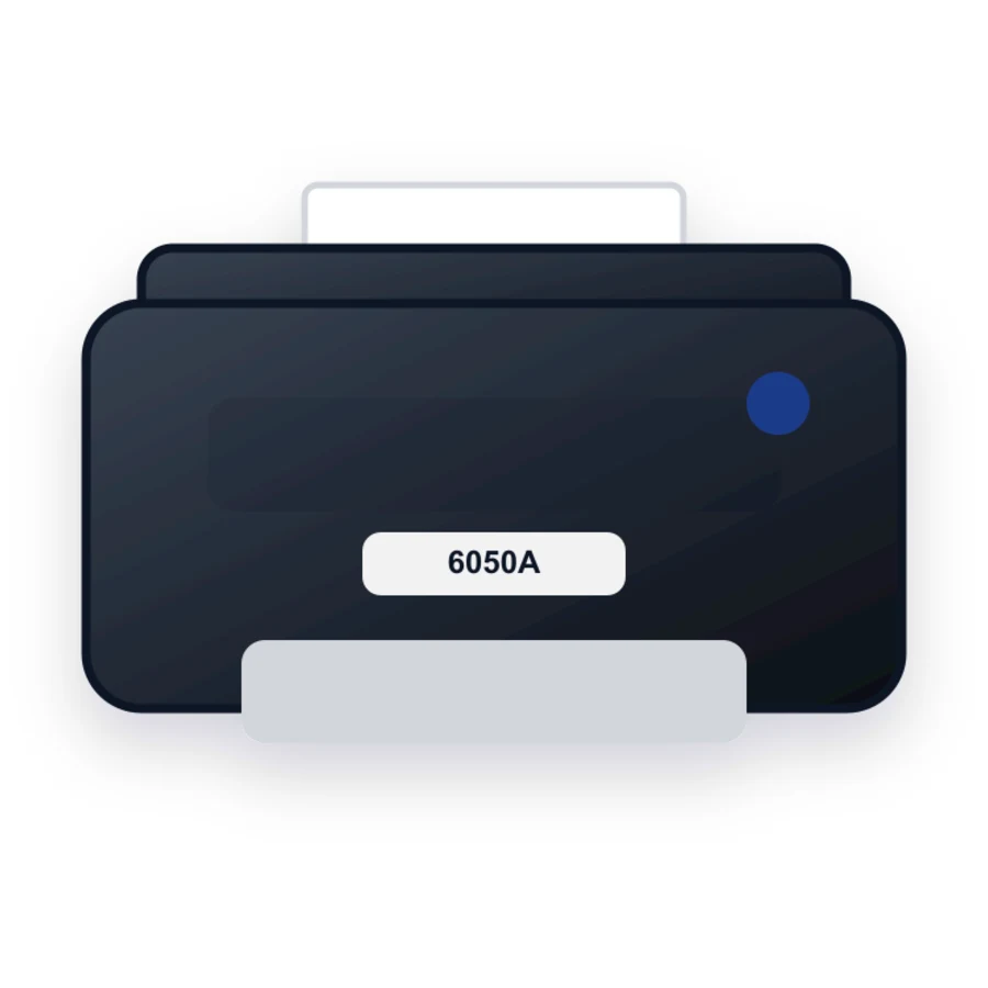 Samsung 6050A printer illustration