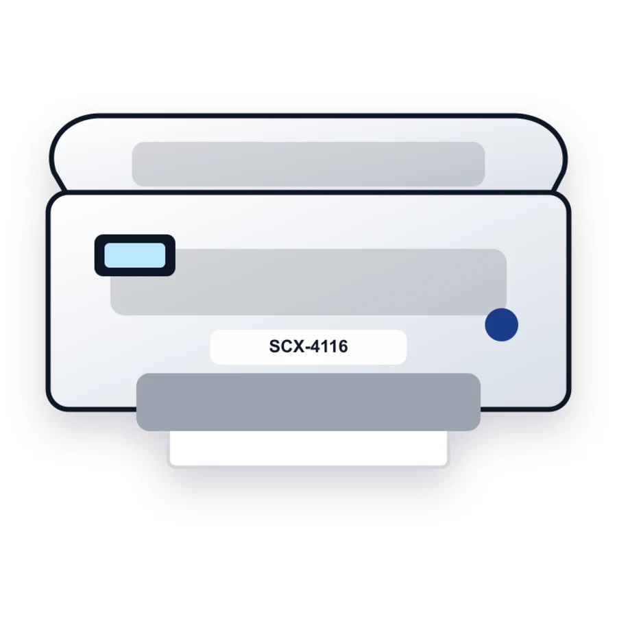Samsung SCX-4116 printer illustration