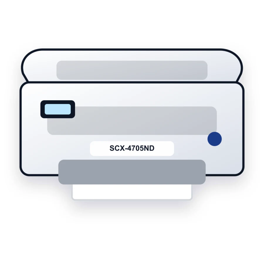 Samsung SCX-4705ND printer illustration