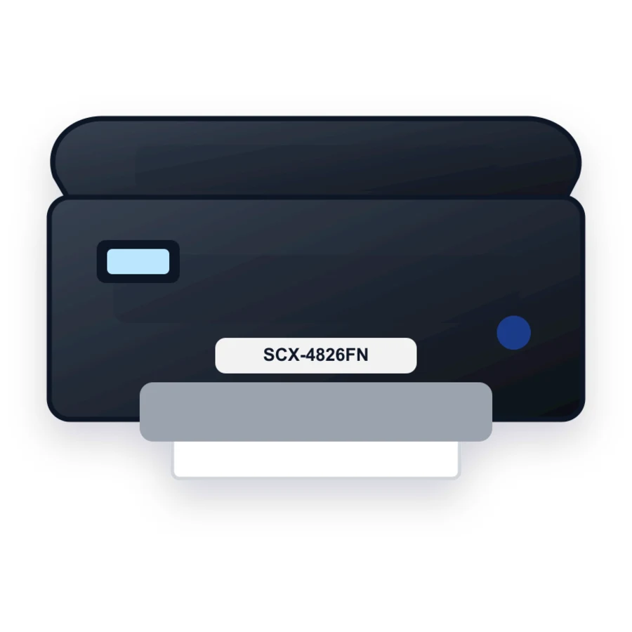Samsung SCX-4826FN printer illustration