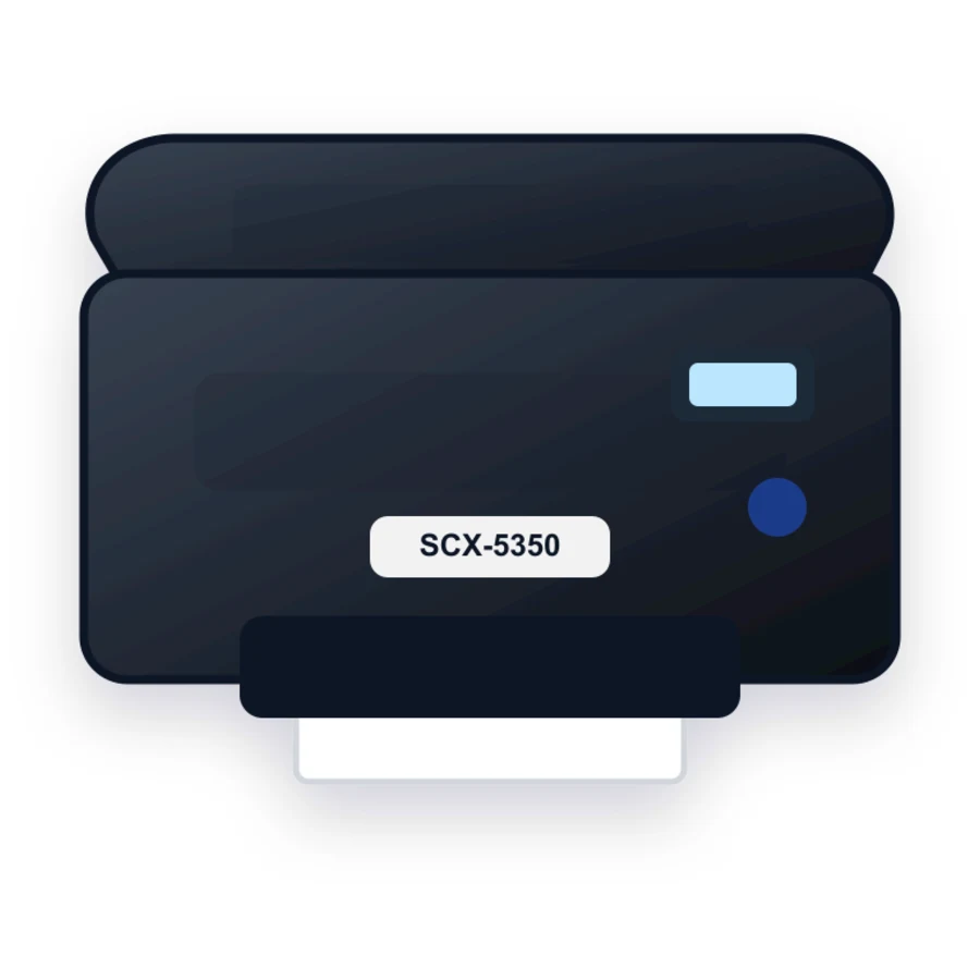 Samsung SCX-5350 printer illustration