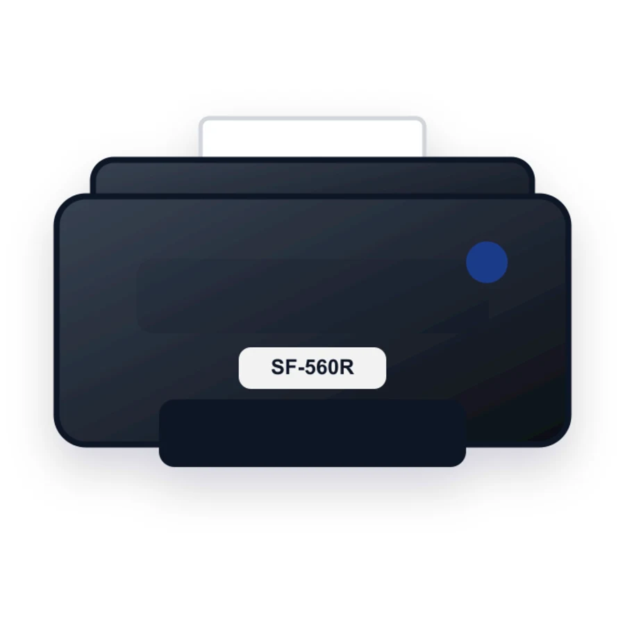 Samsung SF-560R printer illustration