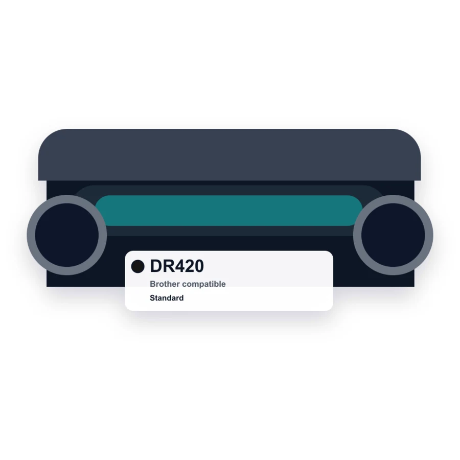 Brother DR420 Drum Unit compatible toner