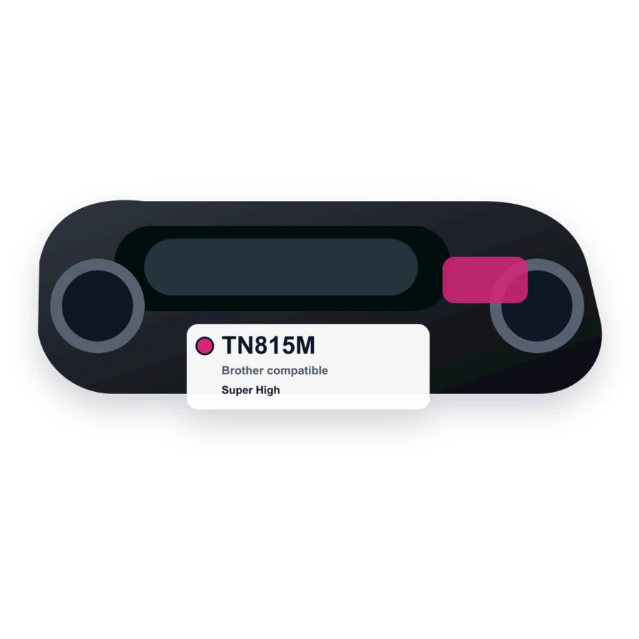 Brother TN815M Magenta compatible toner