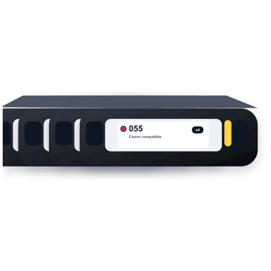 Canon 055 4 Combo compatible toner