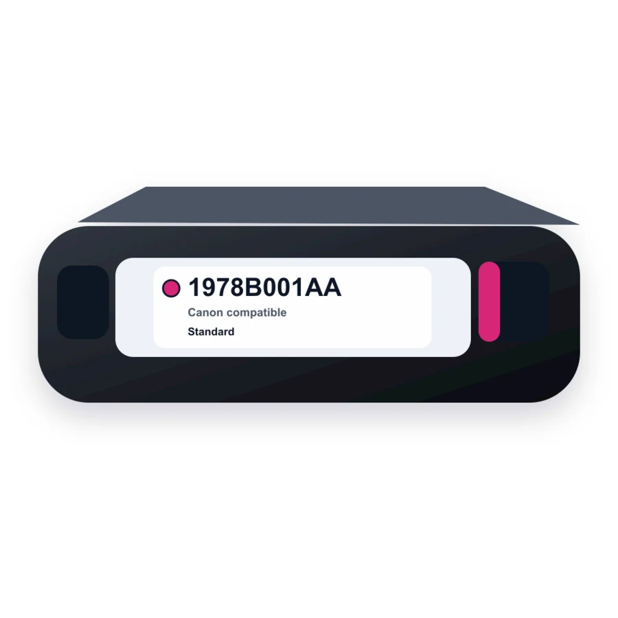 Canon 1978B001AA Magenta compatible toner