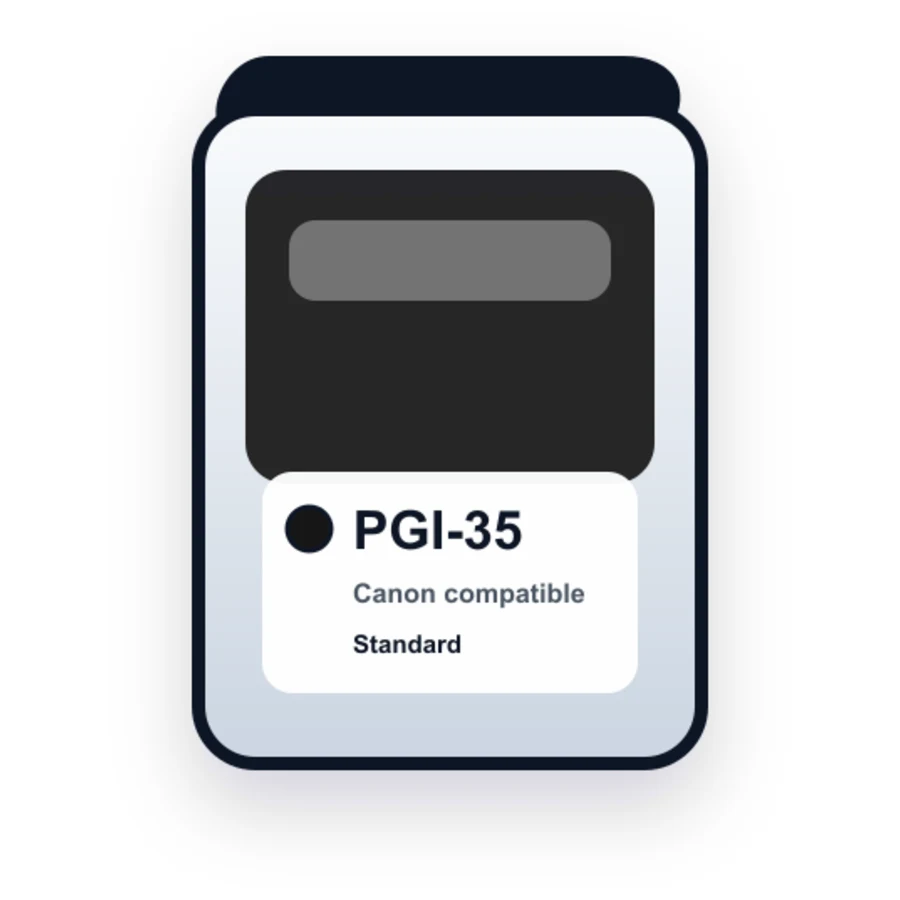 Canon PGI-35 Ink Cartridge Black - 1509B002 compatible ink