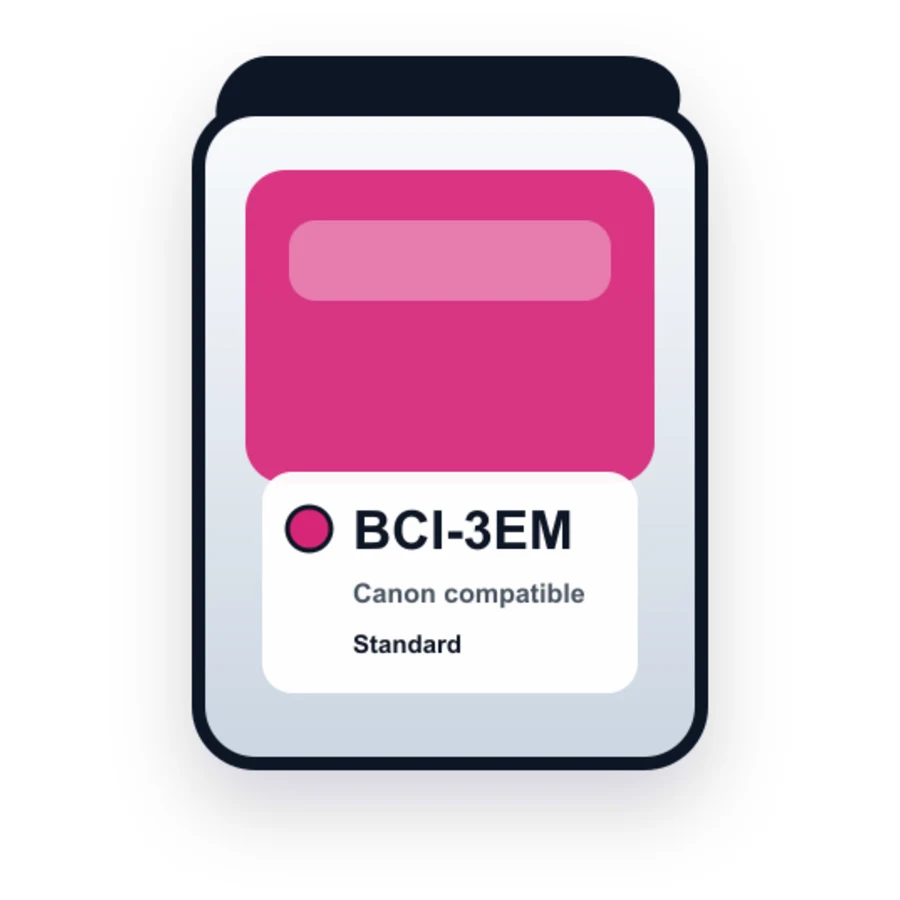 Canon Bci 3EM Magenta compatible ink