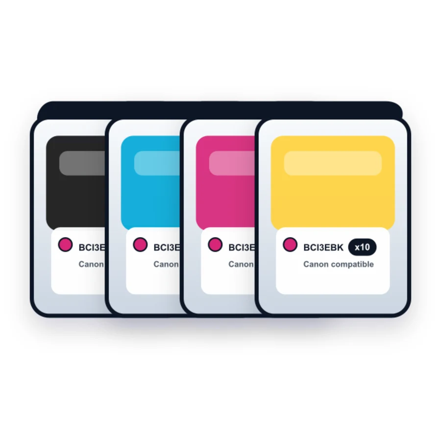 Canon Bci 6 10 Combo compatible ink