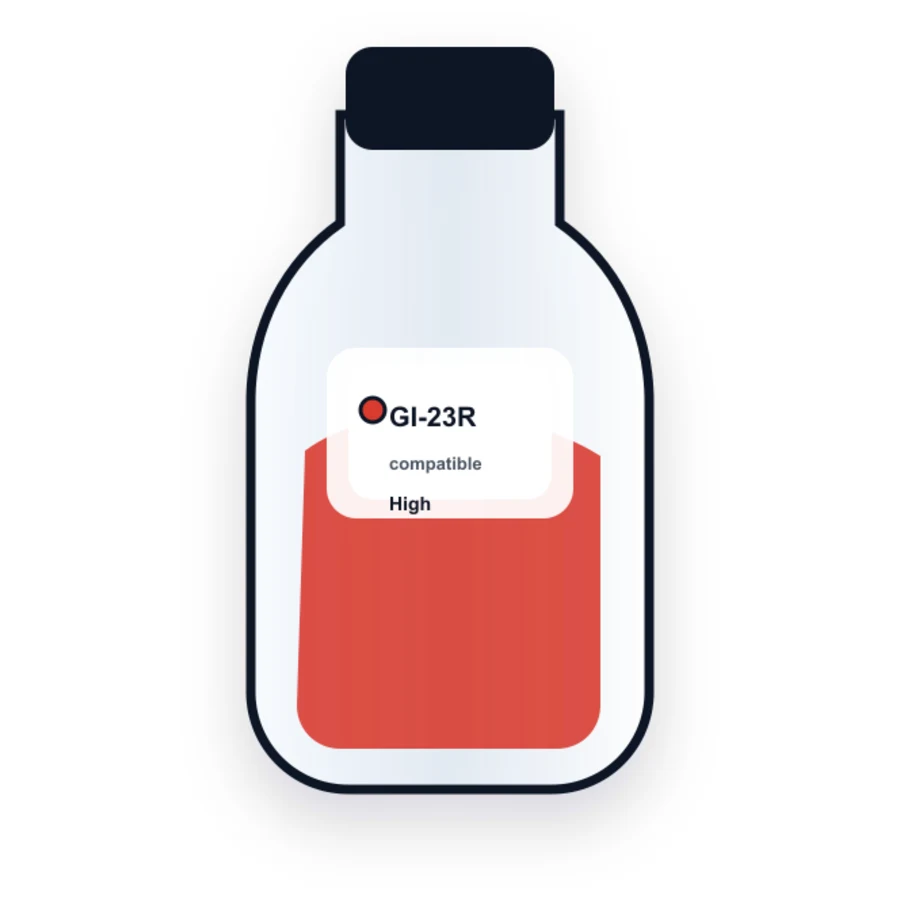 Canon 4714C001 Red compatible ink bottle