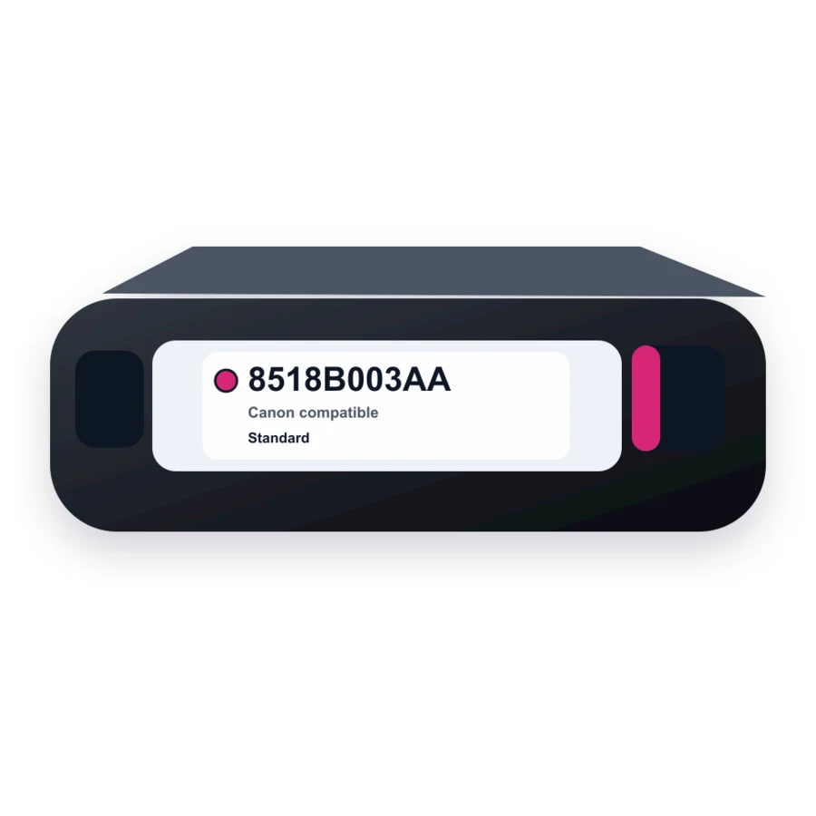 Replacement Canon GPR-51 Magenta Toner Cartridge - 8518B003AA compatible toner