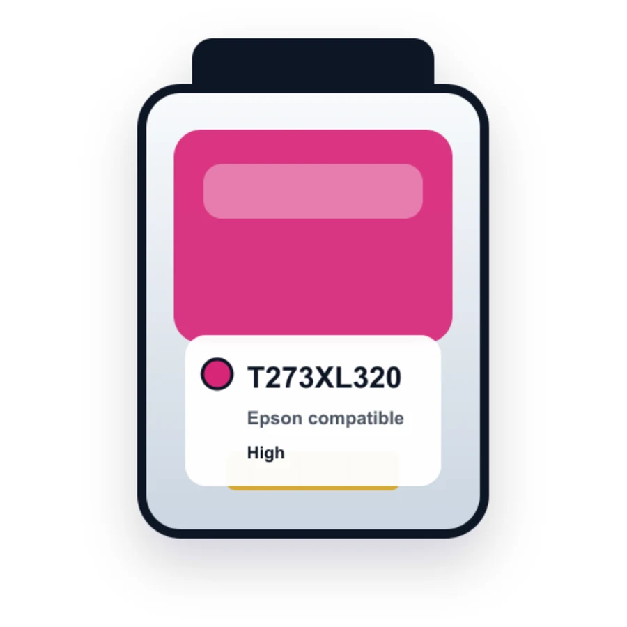 Epson T273XL320 Magenta compatible ink