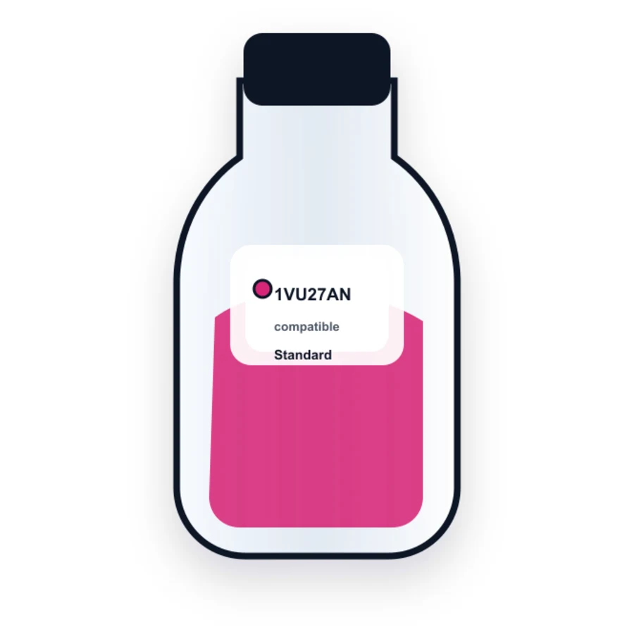HP 1VU27AN Magenta compatible ink