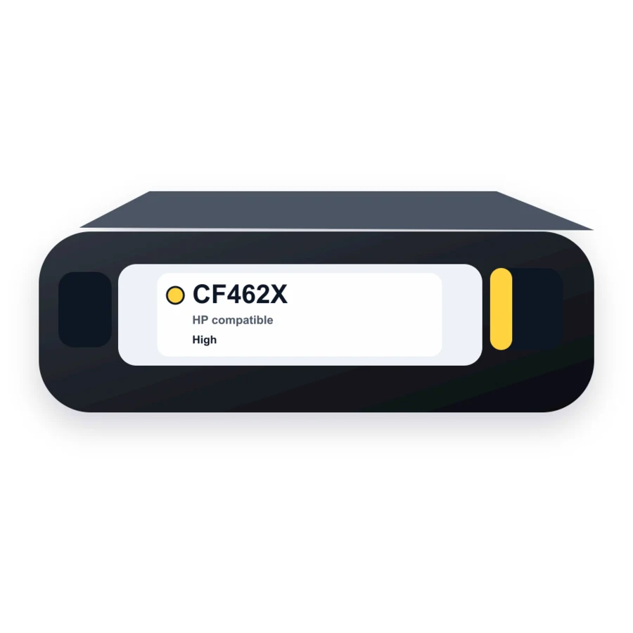 HP CF462X Yellow compatible toner