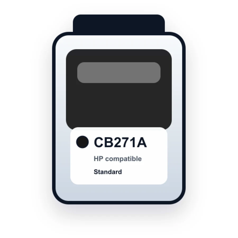 HP CB271A Black compatible ink