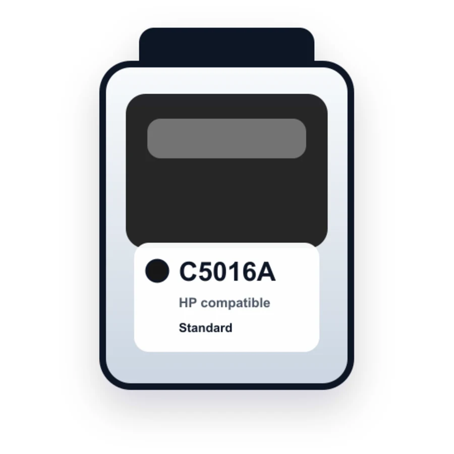 HP C5016A Black compatible ink