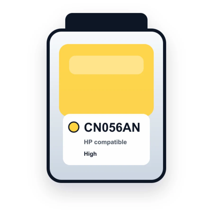 HP 94CN056AN Yellow compatible ink