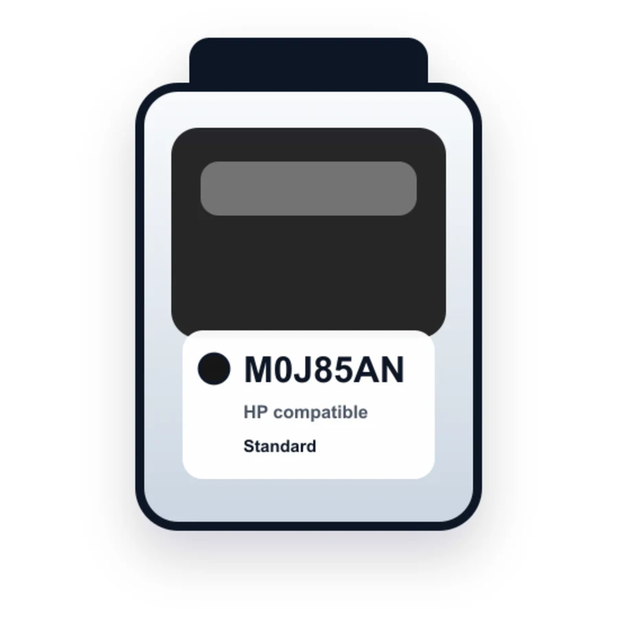 HP M0J85AN Black compatible ink