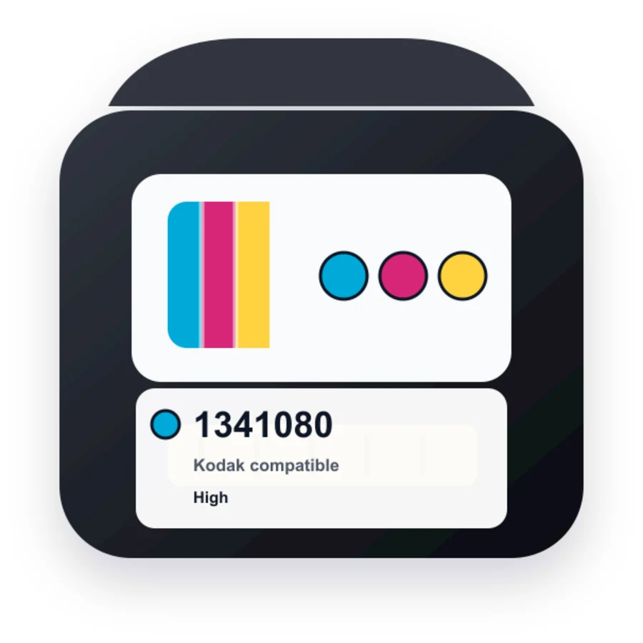 Kodak 1341080 Color compatible ink