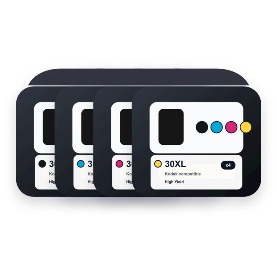 Kodak 30XL 4 Combo compatible ink