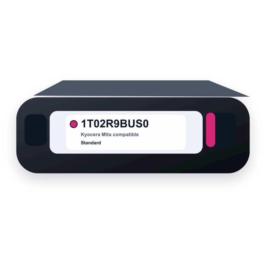 Kyocera Mita TK5232M Toner Cartridge - 1T02R9BUS0 - Magenta compatible toner