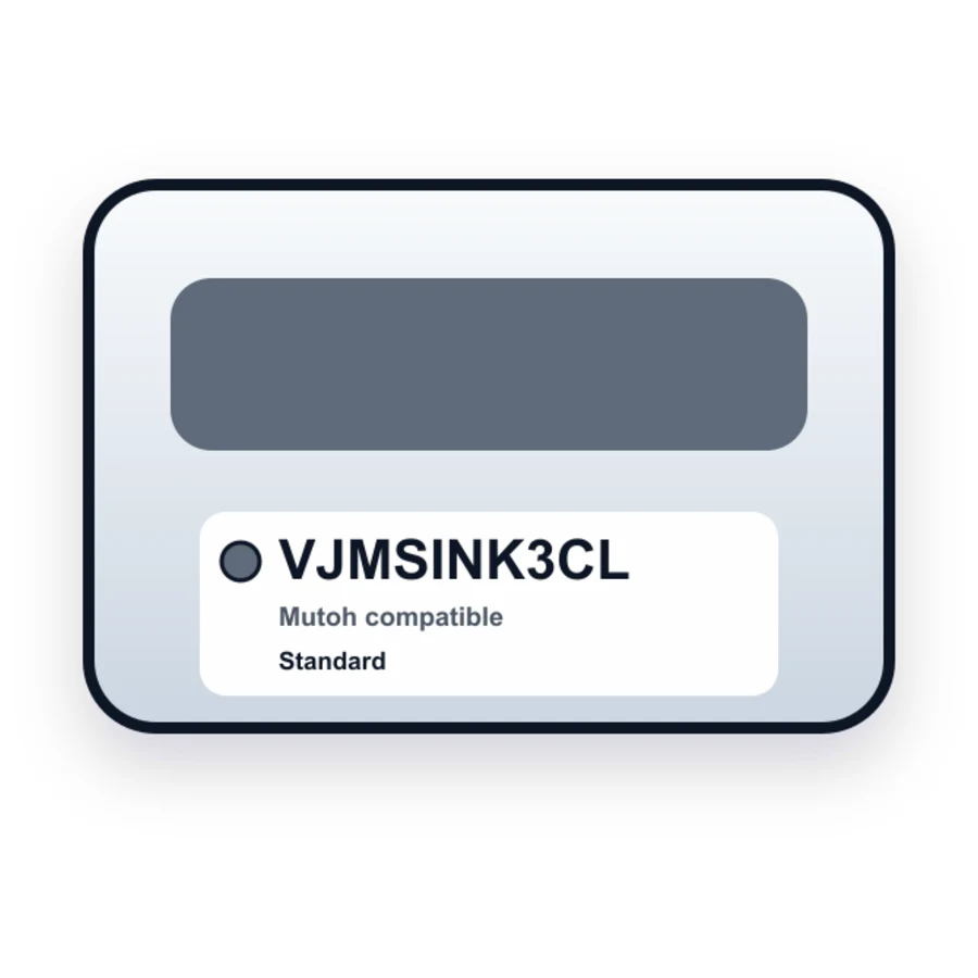 Mutoh VJ-MSINK3CL Inkjet Cleaning Cartridge compatible ink