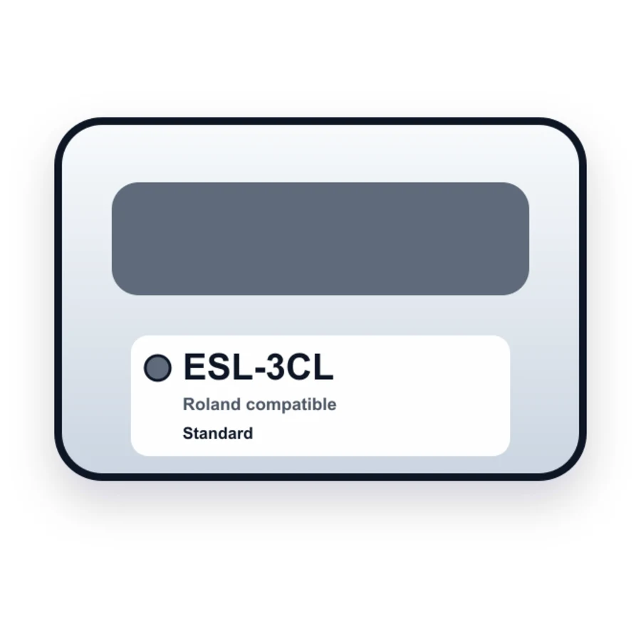 Roland Esl 3CL Cleaning compatible ink