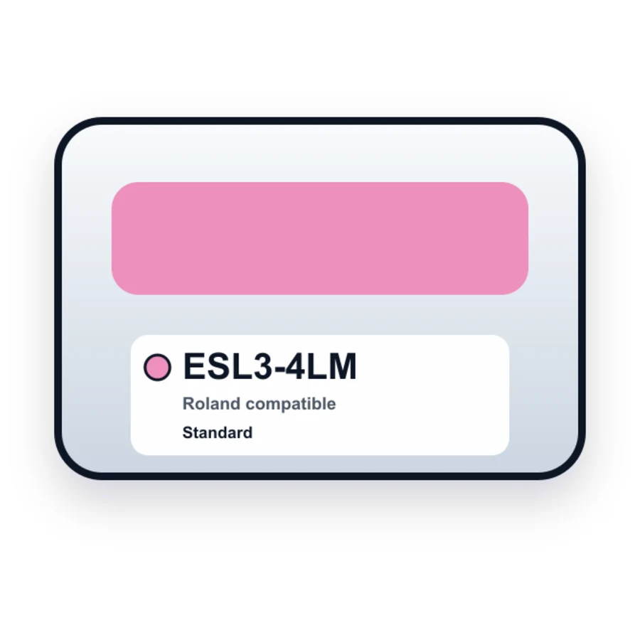 Roland ESL3 4LM Light Magenta compatible ink
