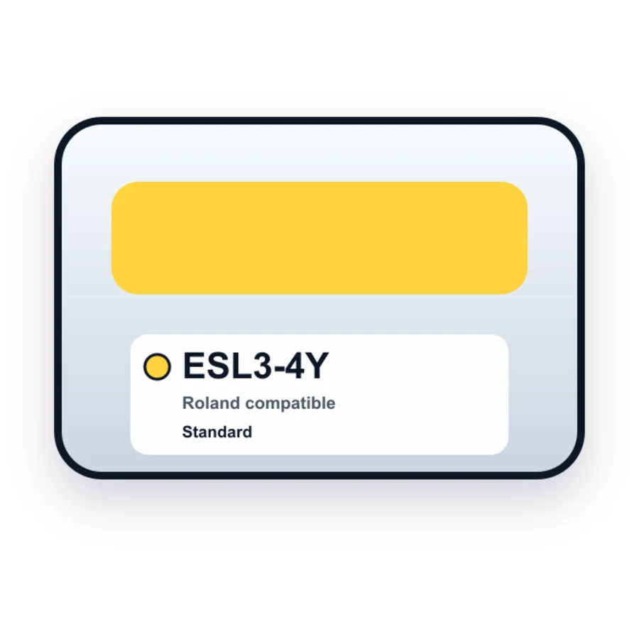 Roland ESL3 4Y Yellow compatible ink